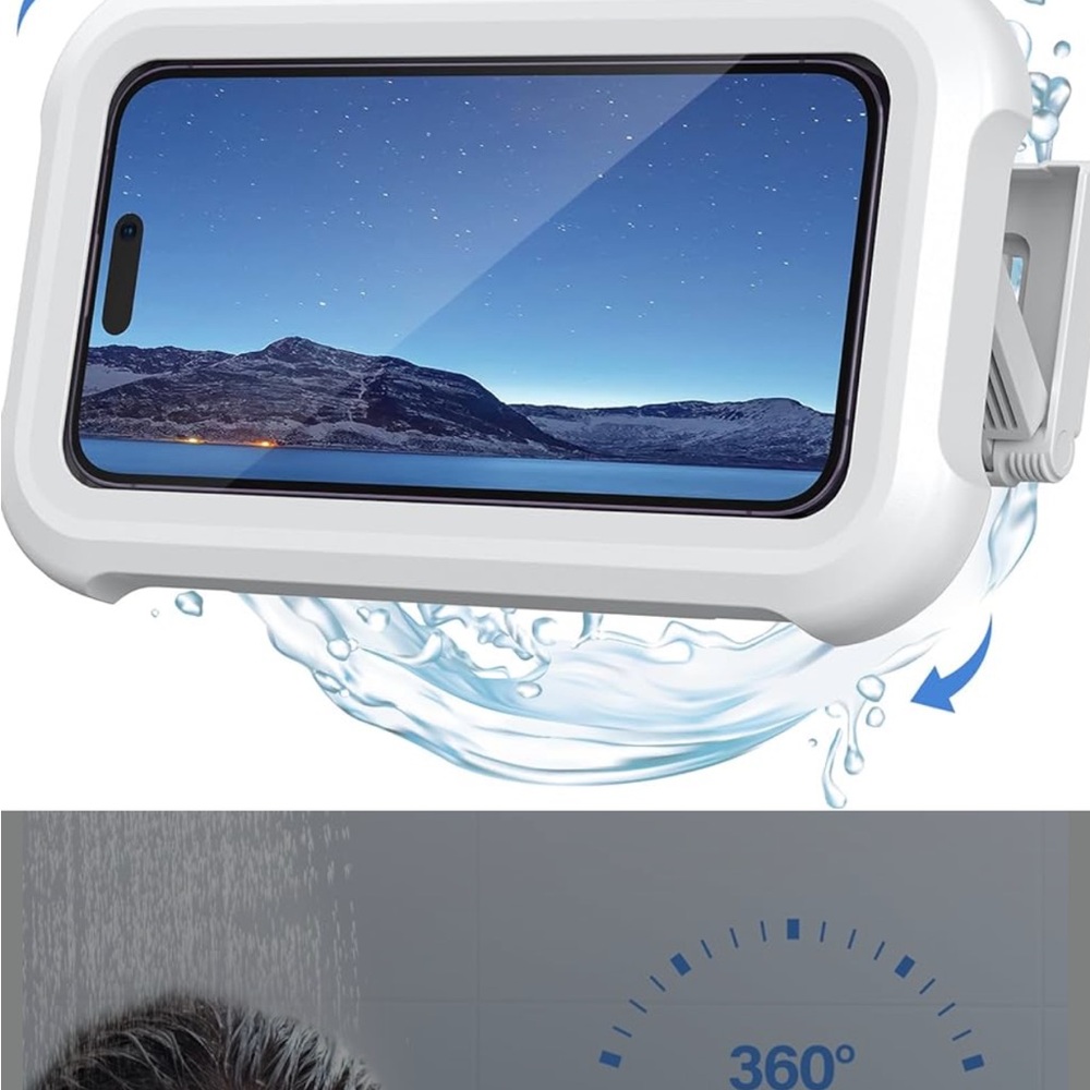 Topia Waterproof Phone Case - White